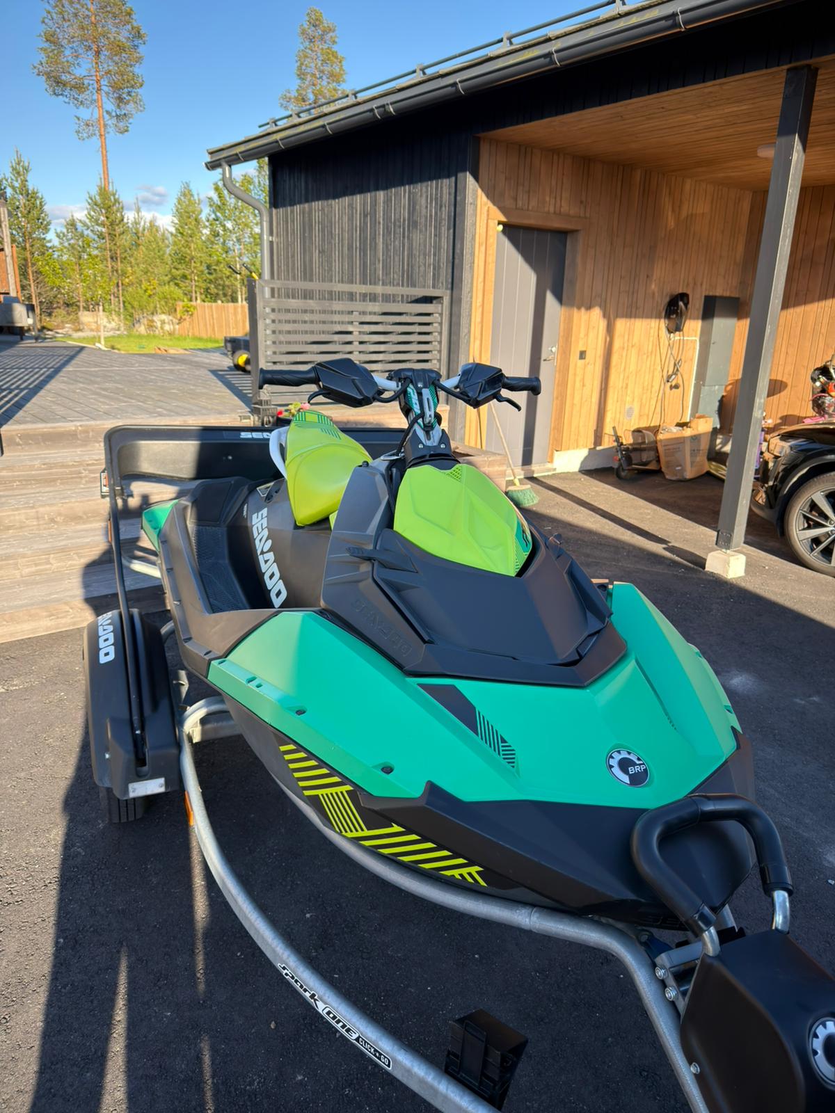 Sea-Doo Spark Trixx på vattnet